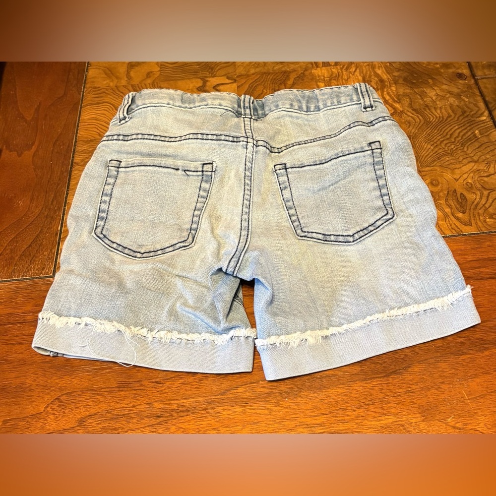 Blue Denim Kids Shorts - Picture 2 of 3